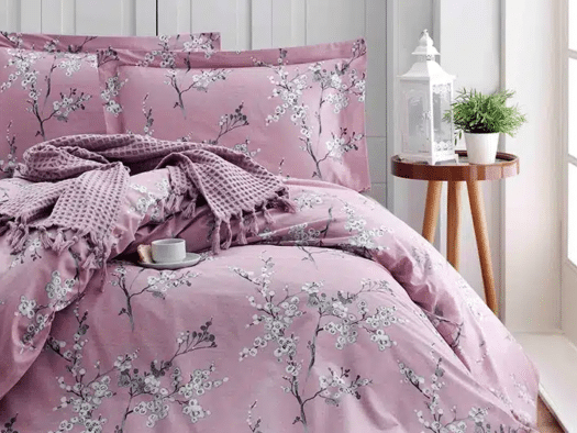 Pink Blossom Fantasy bäddset 150x210